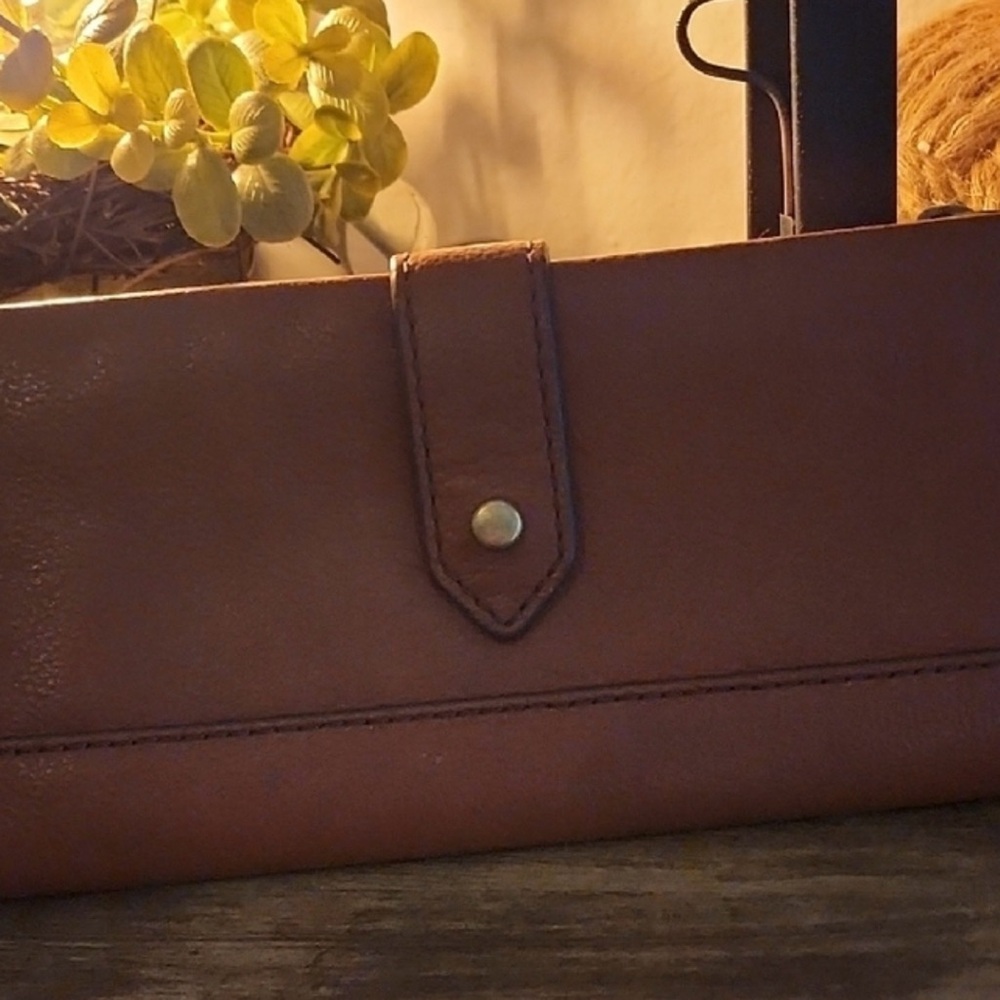 Fossil Brown Leather Wallet